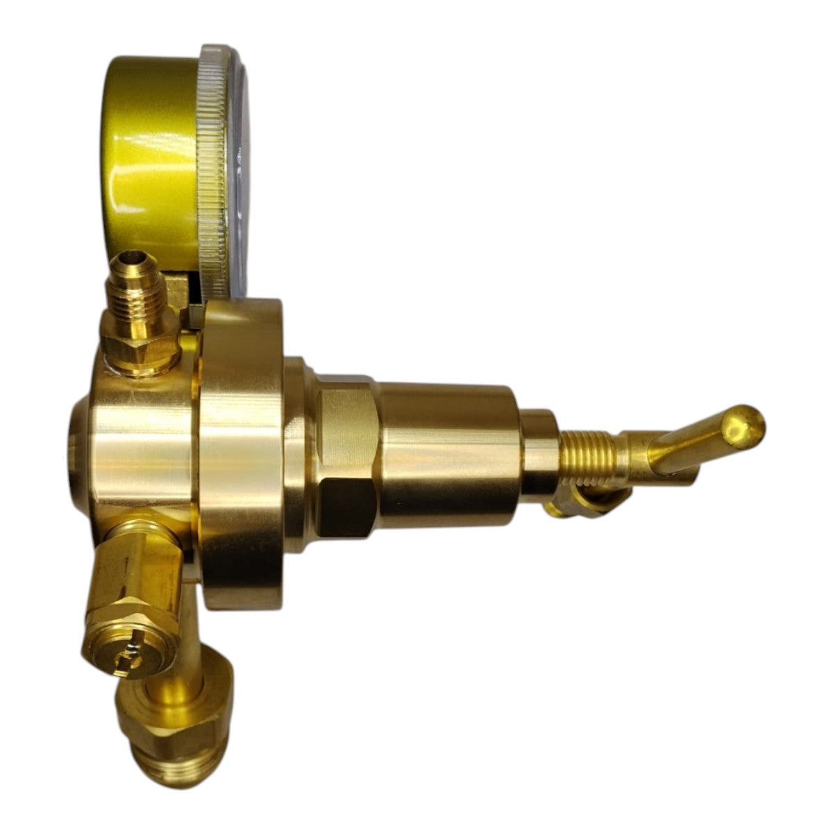 Nitrogen High Pressure Regulator (Up to 50 Bar, 1/4″ Flared Outlet)