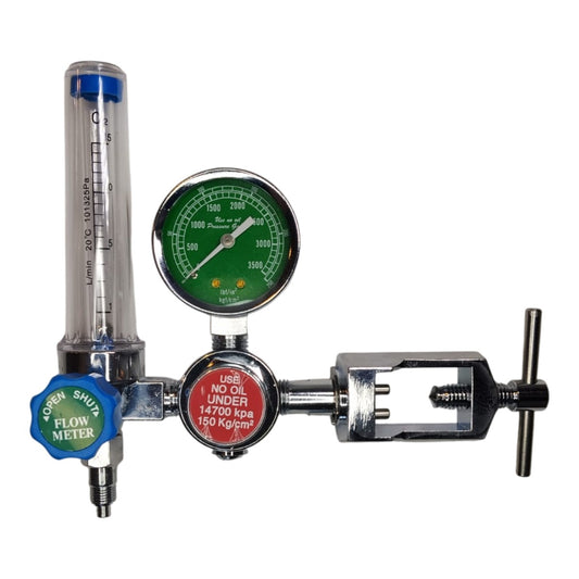 Medical Oxygen Flow Meter Kit - Pin Index Connection