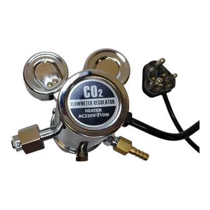 Heated CO₂ Regulator (10 Bar, 220V)