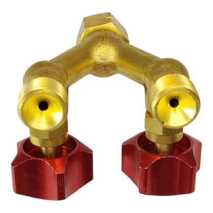 Acetylene / Propane Y-Splitter (3/8″ BSP)