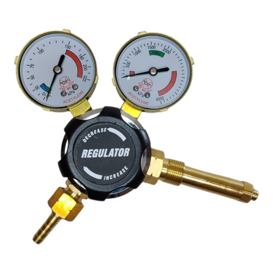 Acetylene porta pack inlet nut, stem and seal set for gas regulator connections