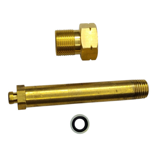 Acetylene porta pack inlet nut stem and seal set for gas regulator connections