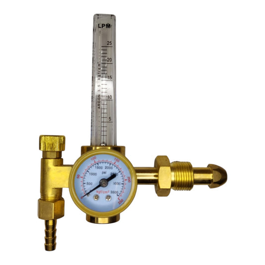 Argon flow meter for welding and industrial gas control