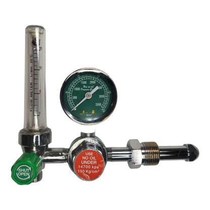 Medical Oxygen Flow Meter Kit - Bullnose Connection
