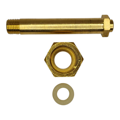 CO₂ cylinder nut stem and seal set with 1/4 inch NPT fitting