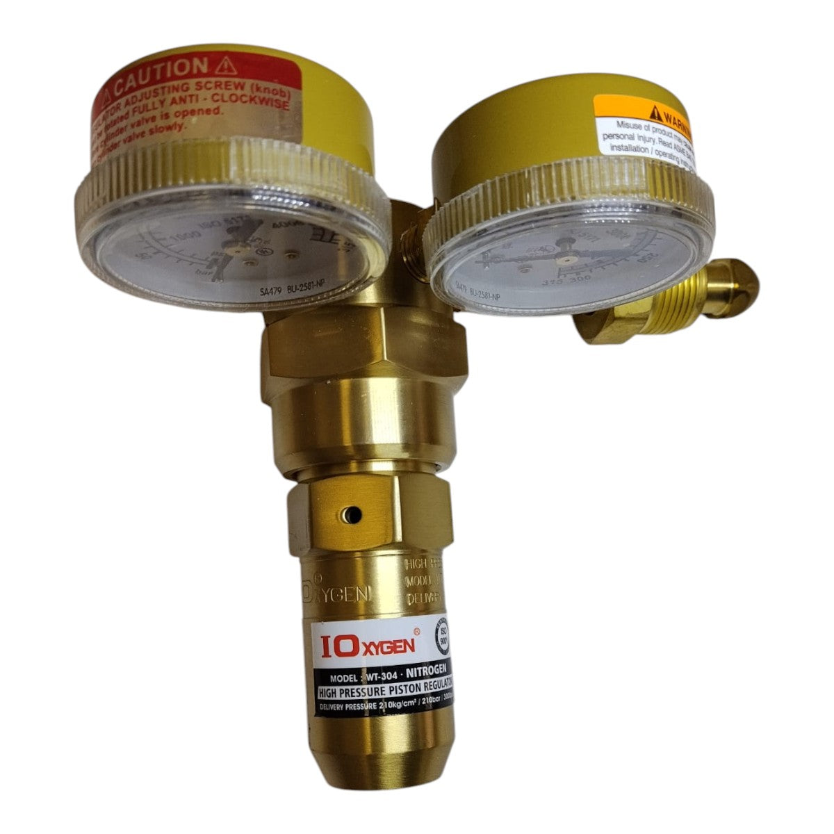 Nitrogen High Pressure Regulator (Up to 210 Bar)