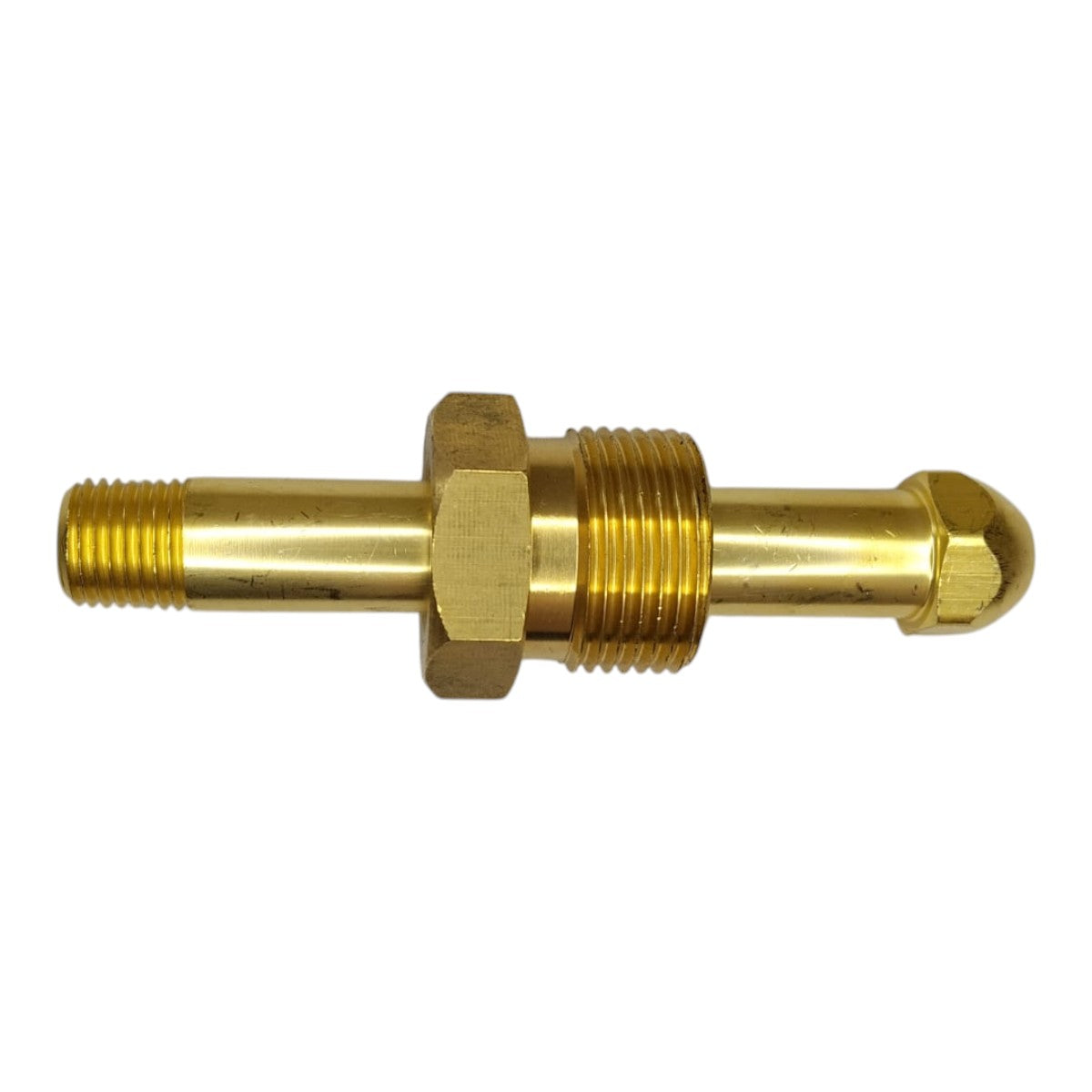 Nitrogen (N₂) Cylinder Nut & Stem Set (100 mm Stem 1/4″ NPT)