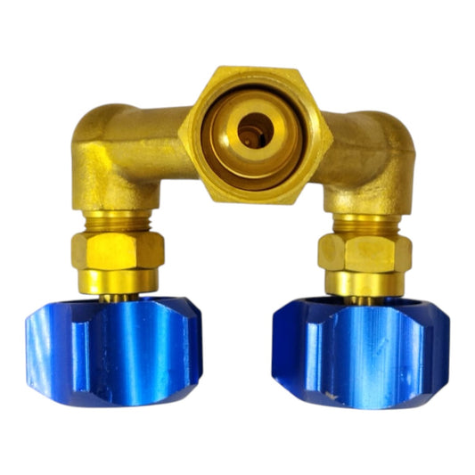 Oxygen / Argon Y-Splitter (3/8″ BSP)