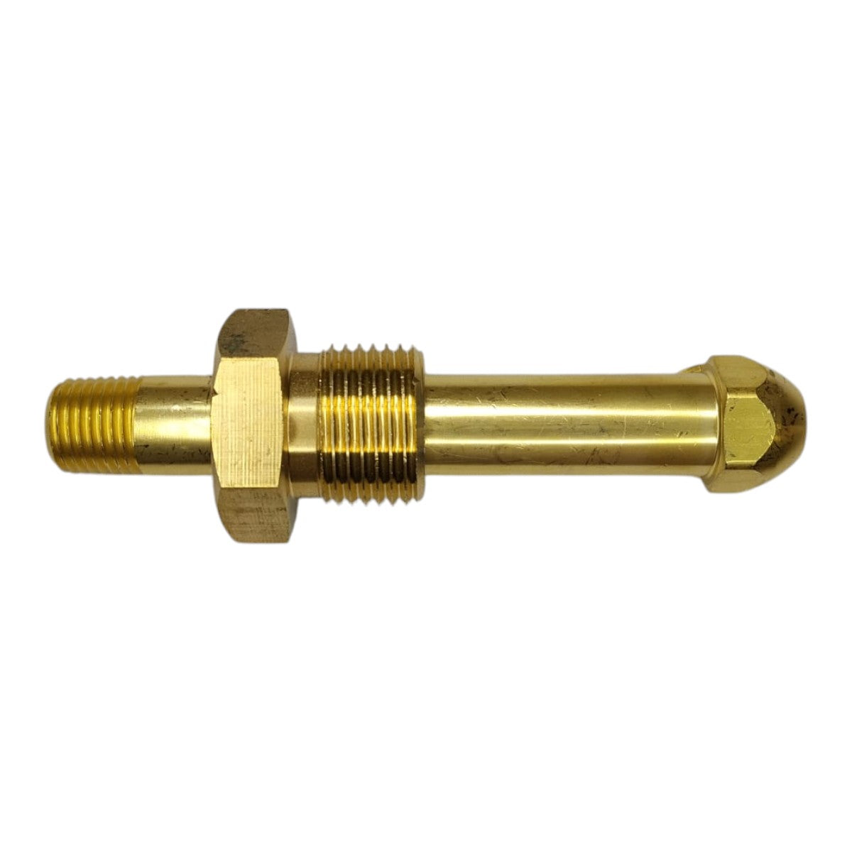 Oxygen / Argon Cylinder Nut & Stem Set (100 mm Stem, 1/4″ NPT)
